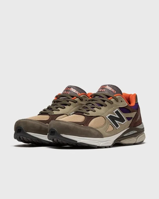 New Balance 990v3 Brown Purple - new balance mt580 x undefeated x